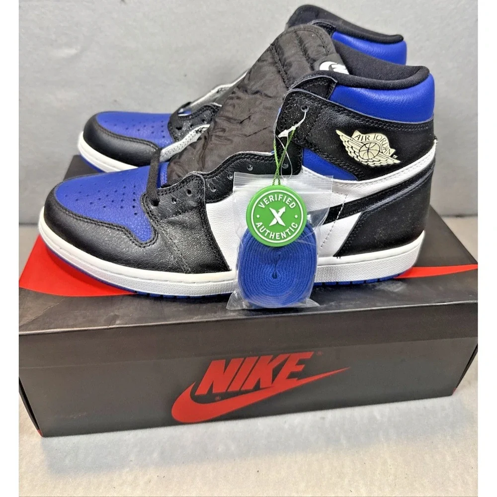 Jordan 1 Retro High Royal Toe 555088-041 Size 9.5